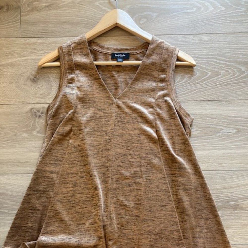 💋Sexy Gold/Bronze asymmetrical tank top💘